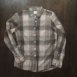 Long sleeve plaid shirt